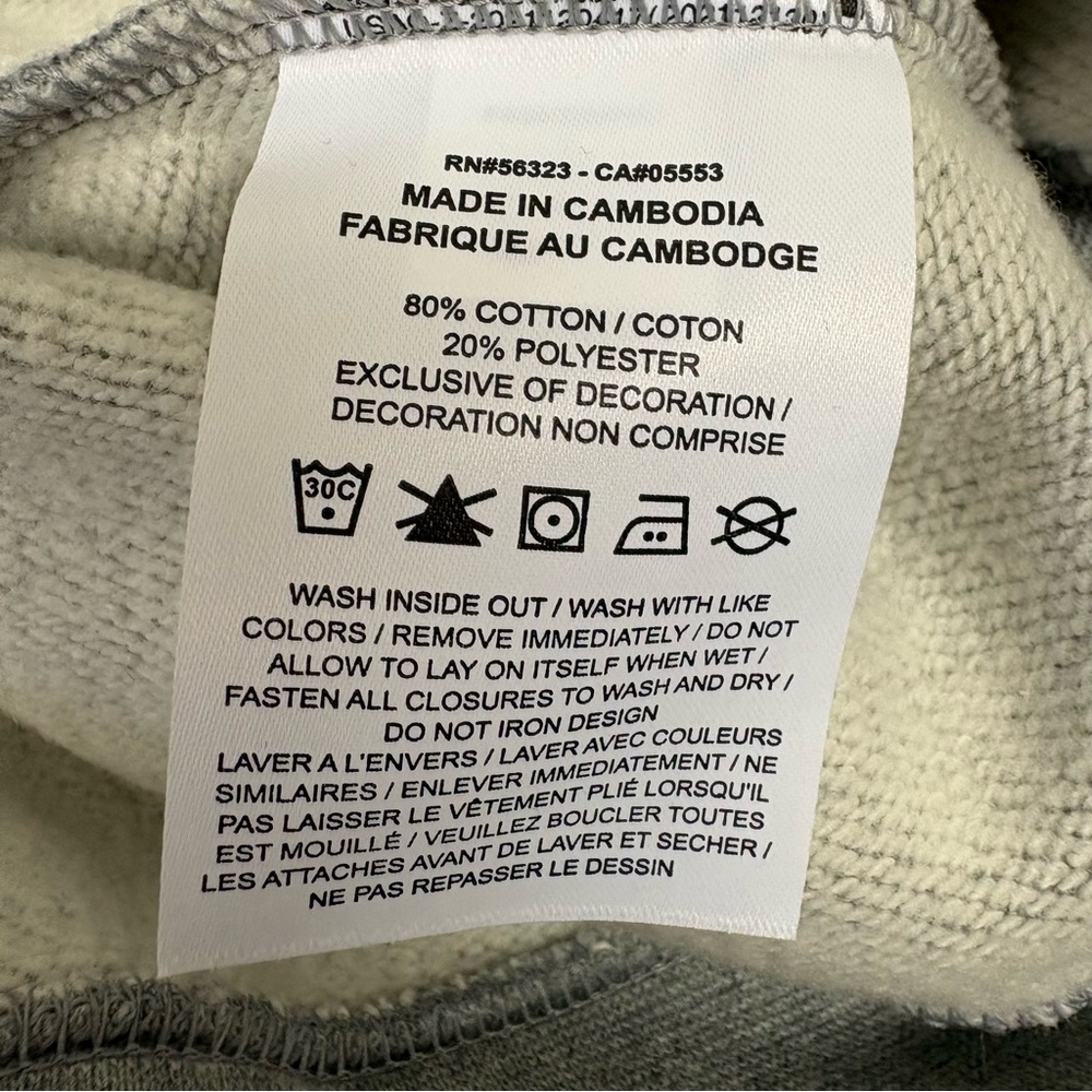 Nike Heather Gray Half-Zip Pullover Size Large - Picture 8 of 8